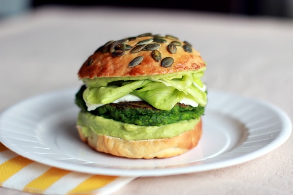 Green burger Thermomix