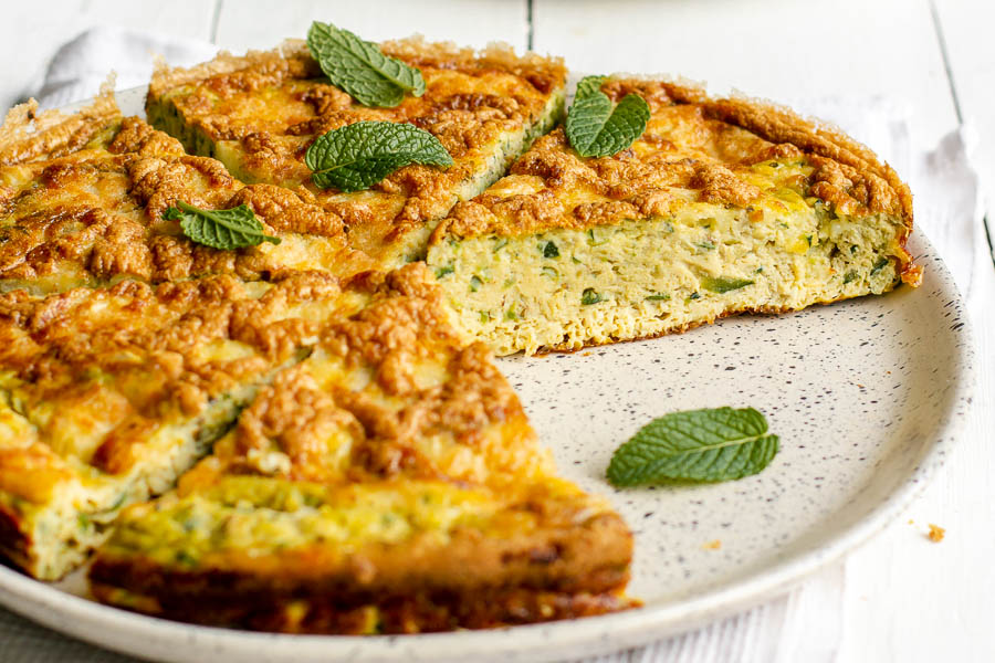 Frittata Au Thermomix Aux Courgette Et Au Ch Vre Yummix