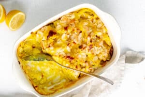 Gratin de chou-fleur au curry au Thermomix